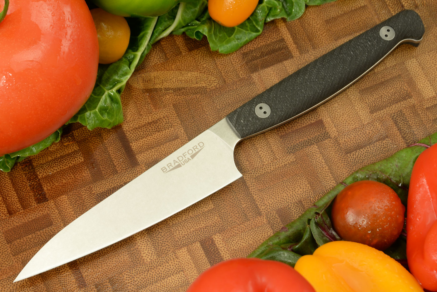 Paring Knife with Microtextured Black G10 (4 in.) - AEB-L