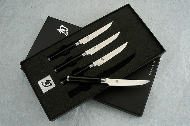 Shun Classic Set of 4 Steak Knives (DMS400)