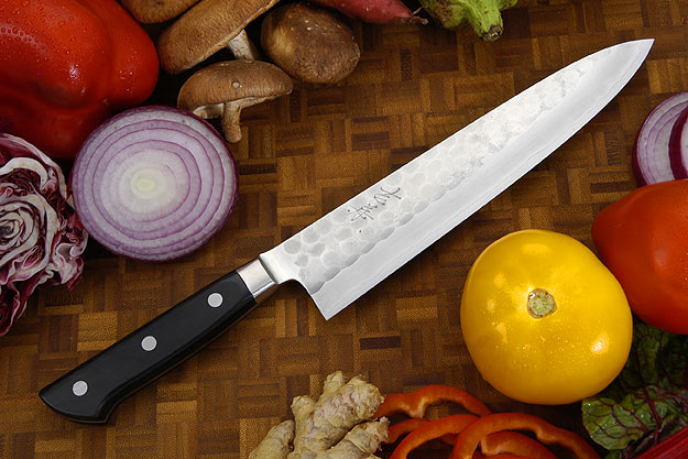 Hammer Finished Chef's Knife - Gyuto, Western - 8 1/2 (210mm)