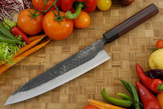Tojinbo Damascus Chef's Knife - Gyuto - 9-1/2 in. (240mm)