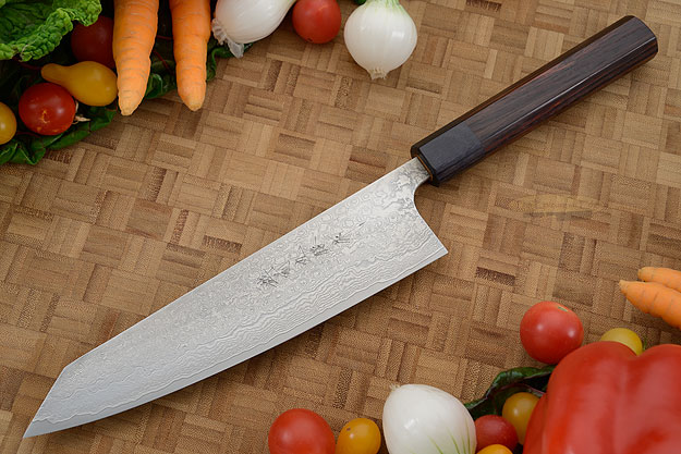 Asai Damascus Chef's Knife - Kiritsuke Gyuto - 8 1/4 in. (210mm)