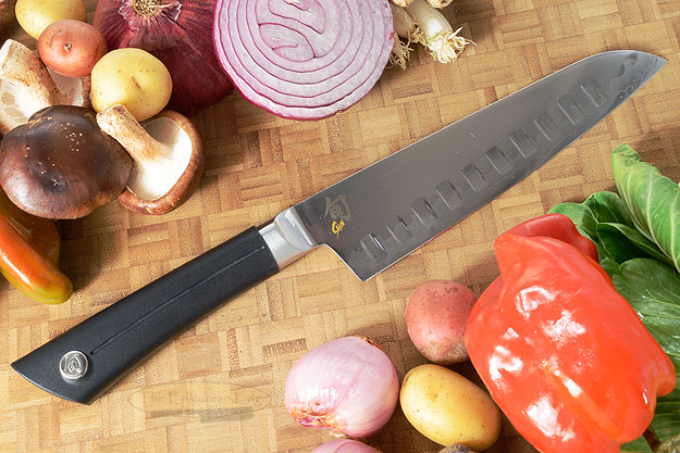 Sora Santoku, Hollow Ground Chef's Knife (7 in.) - VB0718