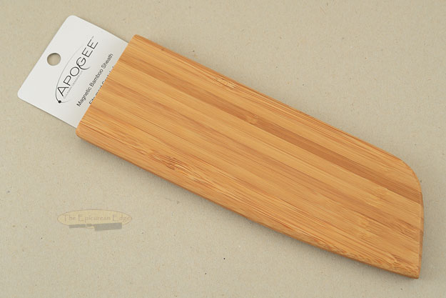 Magnetic Bamboo Saya (Sheath) for Santoku (up to 7-1/2 inches)